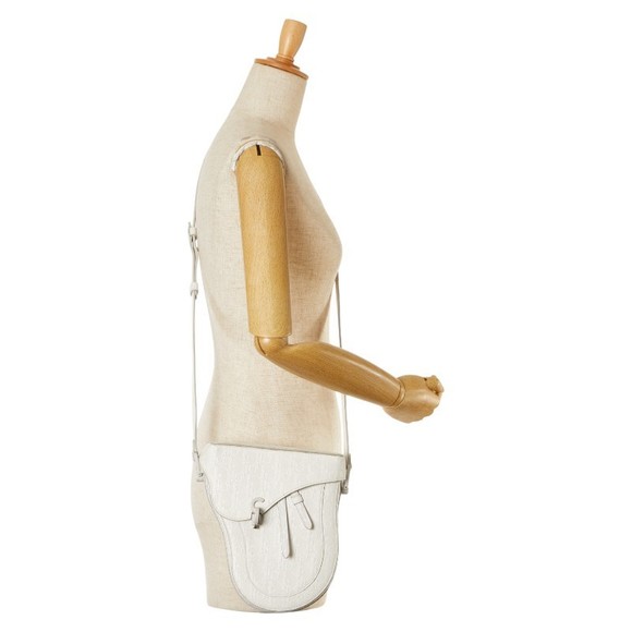 Dior Dior Oblique Saddle Bag Leather Shoulder Bag Leather Crossbody Bag - Picture 9 of 9